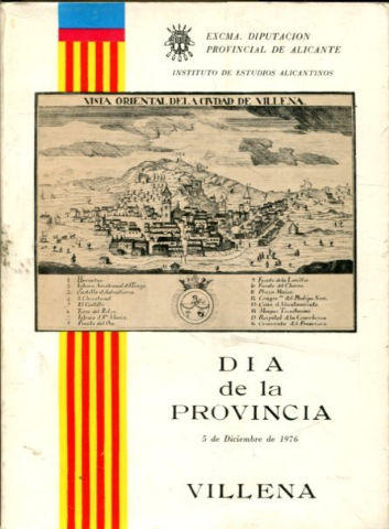 DIA DE LA PROVINCIA, 5 DE DICIEMBRE DE 1976. VILLENA.