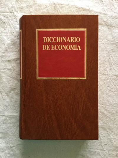 Diccionario de economía