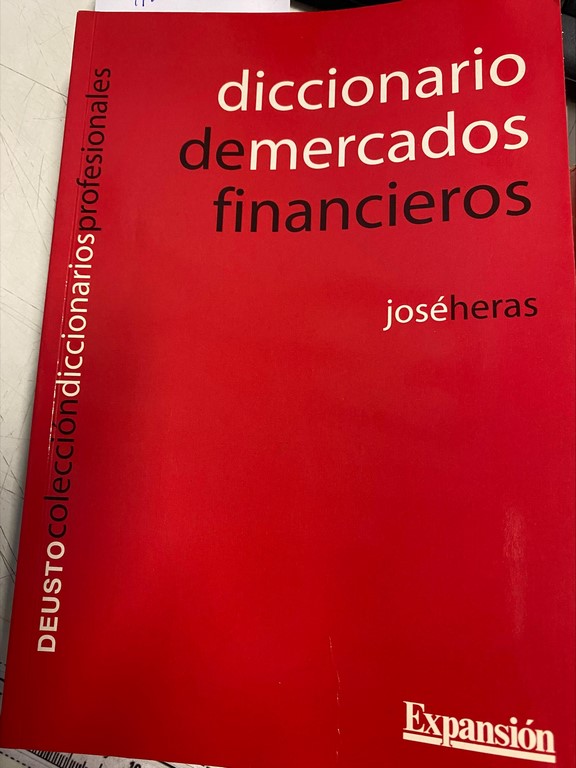 DICCIONARIO DE MERCADOS FINANCIEROS.