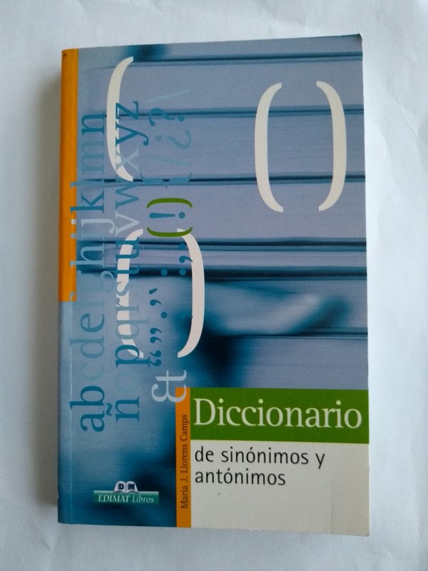 Diccionario de sinónimos y antónimos