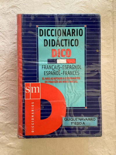 Diccionario didáctico DICO. Français-espagnol, español-frances