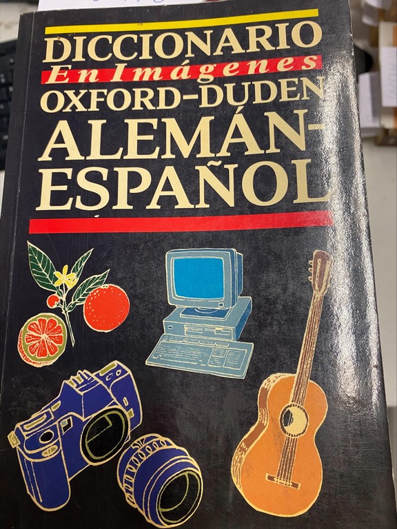 DICCIONARIO EN IMÁGENES OXFORD-DUDEN ALEMAN-ESPAÑOL.