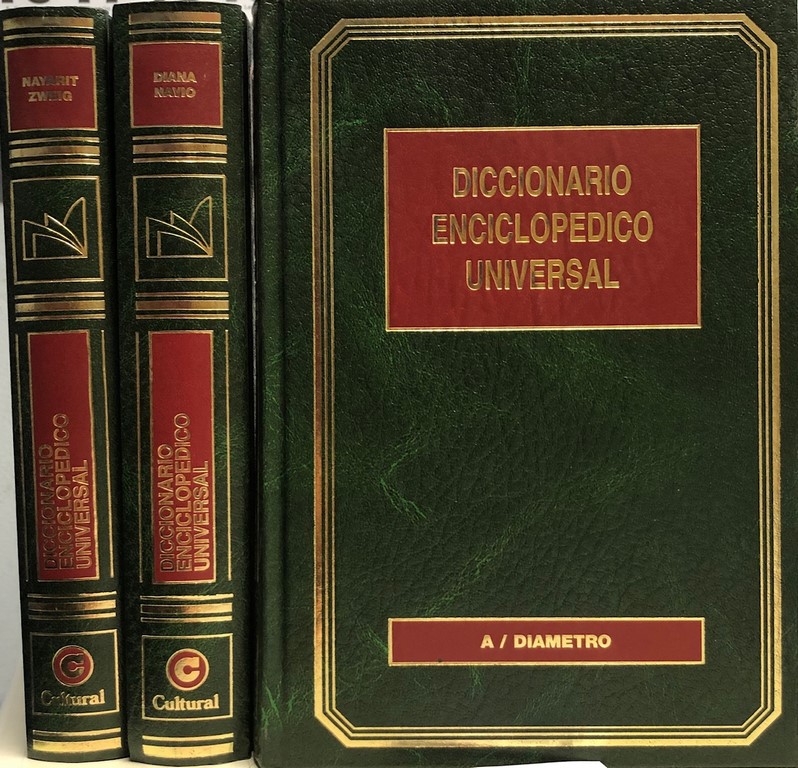 DICCIONARIO ENCICLOPEDICO UNIVERSAL AULA (3 VOLUMENES).