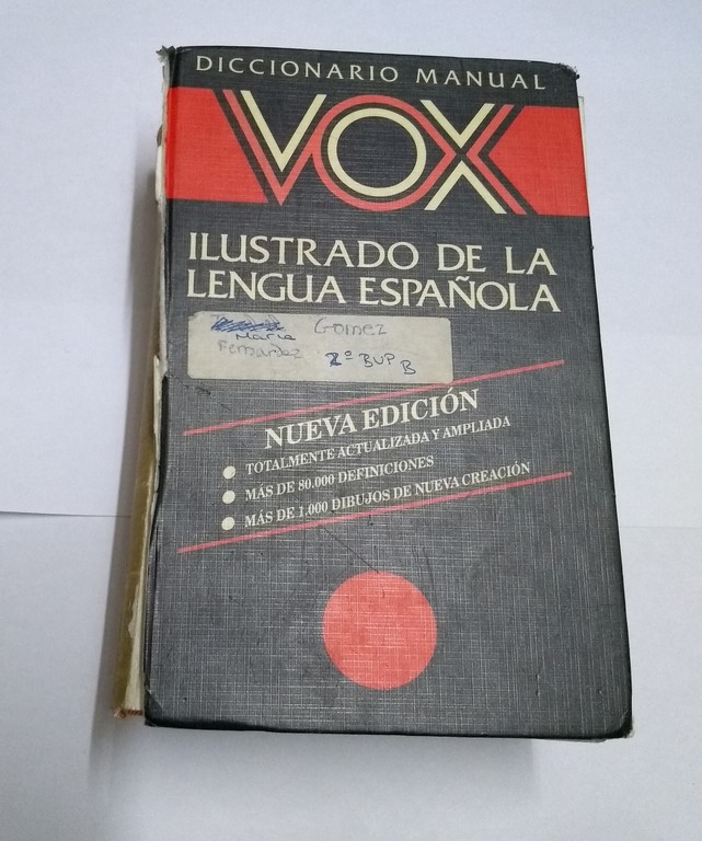 Diccionario Manual Ilustrado de la lengua española