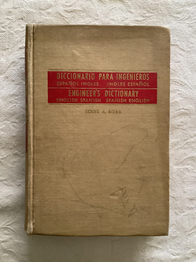 Diccionario para ingenieros. Español ingles