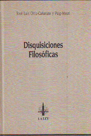 DISQUISICIONES FILOSOFICAS.