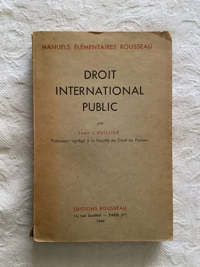 Droit International Public