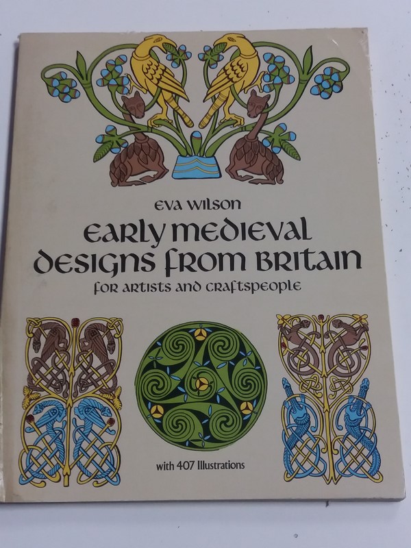 Early Medieval Designs from Britain, for artists and Craftspeople