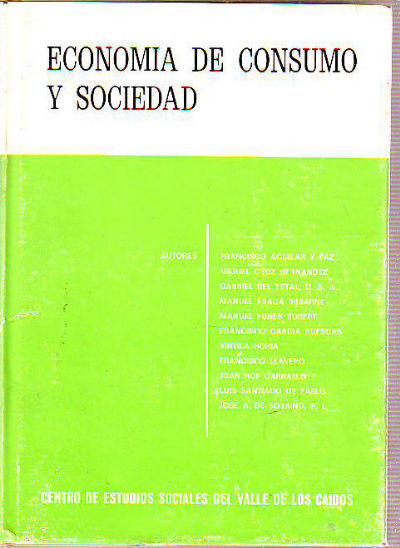 ECONOMIA DE CONSUMO Y SOCIEDAD.