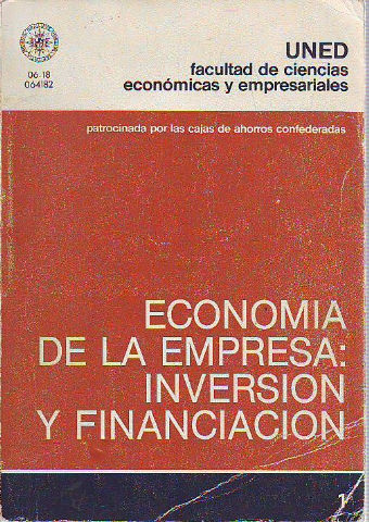 ECONOMIA DE LA EMPRESA: INVERSION Y FINANCIACION (3 TOMOS).