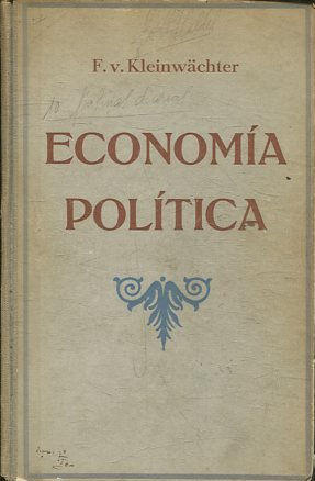 ECONOMIA POLITICA.