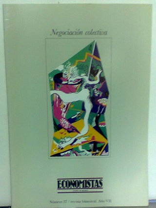 ECONOMISTAS. NUMERO 37: NEGOCIACION COLECTIVA.