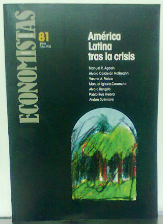 ECONOMISTAS. NUMERO 81: AMERICA LATINA TRAS LA CRISIS.