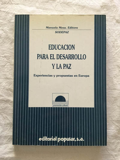 Educación para el desarrollo y la paz