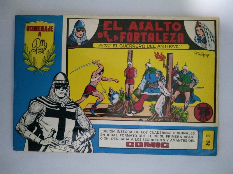 El asalto de la fortaleza. el guerrero del antifaz. 2