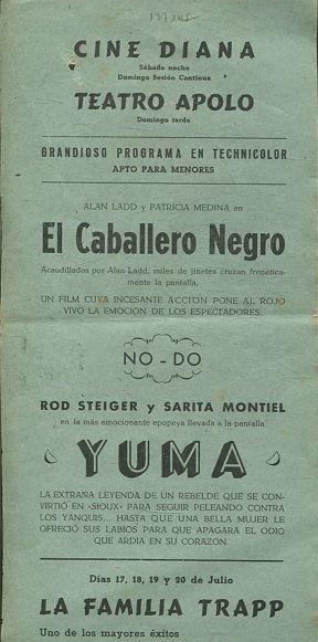 EL CABALLERO NEGRO /NO-DO/ YUMA