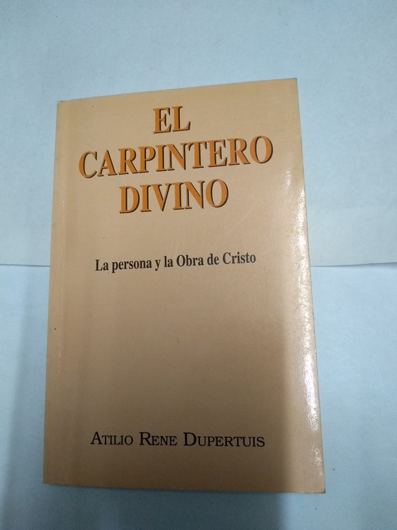 El carpintero divino