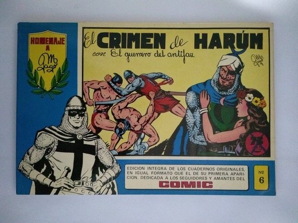 El crimen de Harum. el guerrero del antifaz. 6