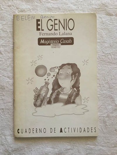 El genio. Cuaderno de actividades