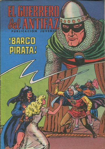 EL GUERRERO DEL ANTIFAZ. Nº 117, BARCO PIRATA.