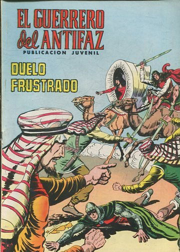 EL GUERRERO DEL ANTIFAZ. Nº 151, DUELO FRUSTRADO.