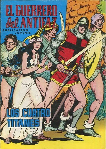 EL GUERRERO DEL ANTIFAZ. Nº 17, LOS CUATRO TITANES.