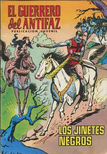 EL GUERRERO DEL ANTIFAZ. Nº 18, LOS JINETES NEGROS.