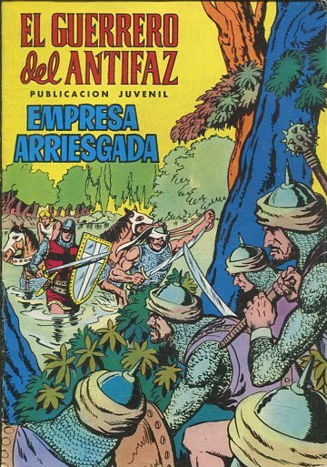 EL GUERRERO DEL ANTIFAZ. Nº 22, EMPRESA ARRIESGADA.