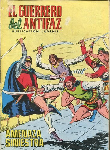 EL GUERRERO DEL ANTIFAZ. Nº 236, AMENAZA SINIESTRA.