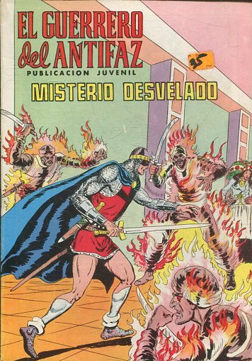 EL GUERRERO DEL ANTIFAZ. Nº 259, MISTERIO DESVELADO.