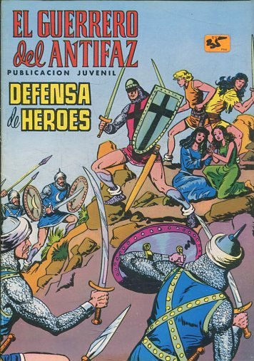 EL GUERRERO DEL ANTIFAZ. Nº 28, DEFENSA DE HEROES.