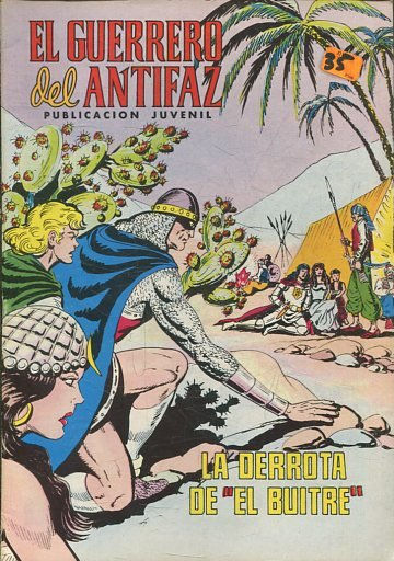 EL GUERRERO DEL ANTIFAZ. Nº 296, LA DERROTA DE EL BUITRE.