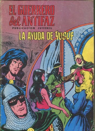 EL GUERRERO DEL ANTIFAZ. Nº 38, LA AYUDA DE YUSUF.