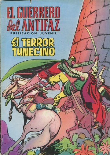 EL GUERRERO DEL ANTIFAZ. Nº 58, EL TERROR TUNECINO.