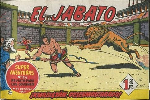 EL JABATO NUMERO 20: KURGISTAN, DESENMASCARADO. SUPER AVENTURAS. EDICION FACSIMIL.