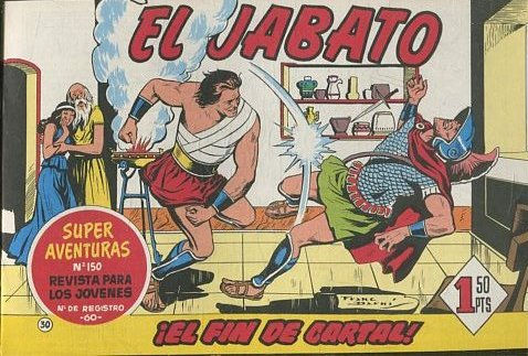 EL JABATO NUMERO 30: EL FIN DE CARTAL. SUPER AVENTURAS. EDICION FACSIMIL.