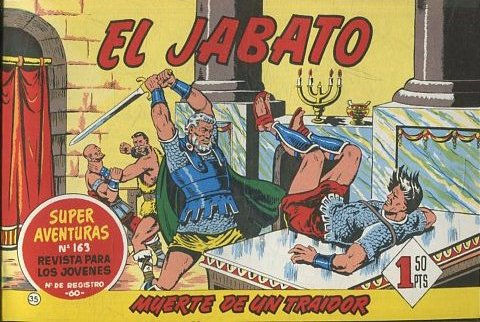 EL JABATO NUMERO 35: MUERTE DE UN TRAIDOR. SUPER AVENTURAS. EDICION FACSIMIL.