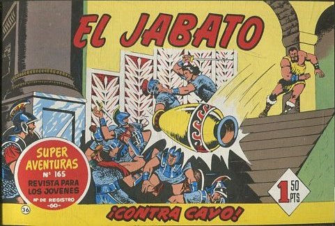 EL JABATO NUMERO 36: CONTRA CAYO. SUPER AVENTURAS. EDICION FACSIMIL.