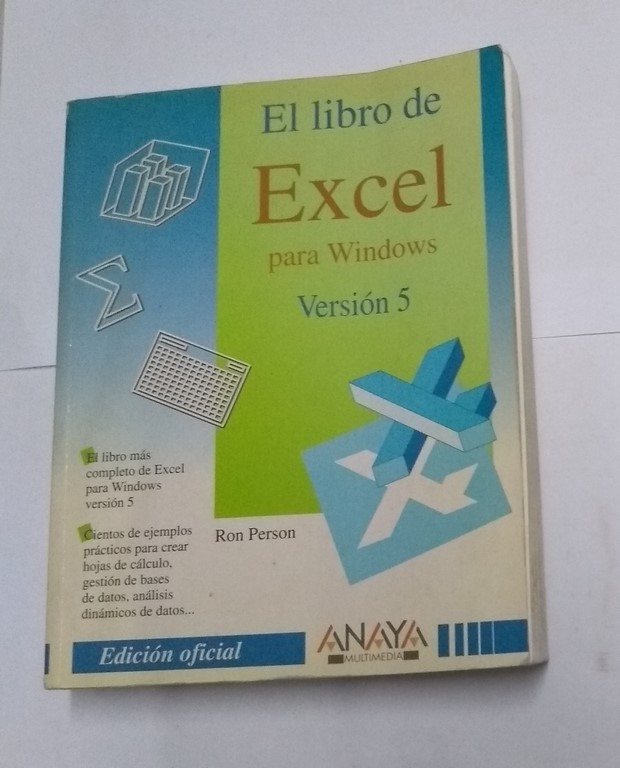 El libro de Excel para Windows, versión 5