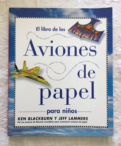 El libro de los aviones de papel para niños