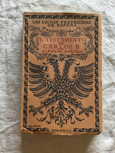 El testamento de Carlos II