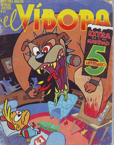 EL VIBORA COMIX PARA ADULTOS Nº 61. EXTRA NAVIDAD & 5º ANIVERSARIO.