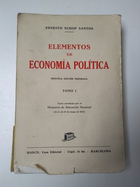 Elementos de economia politica.  I