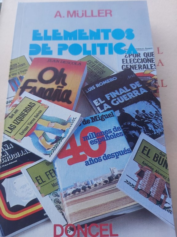 ELEMENTOS DE POLÍTICA.