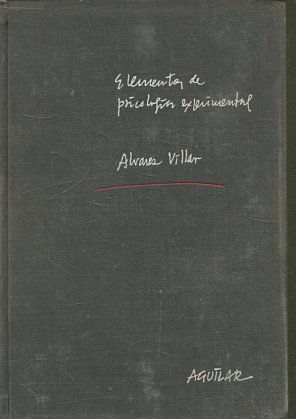 ELEMENTOS DE PSICOLOGIA EXPERIMENTAL.
