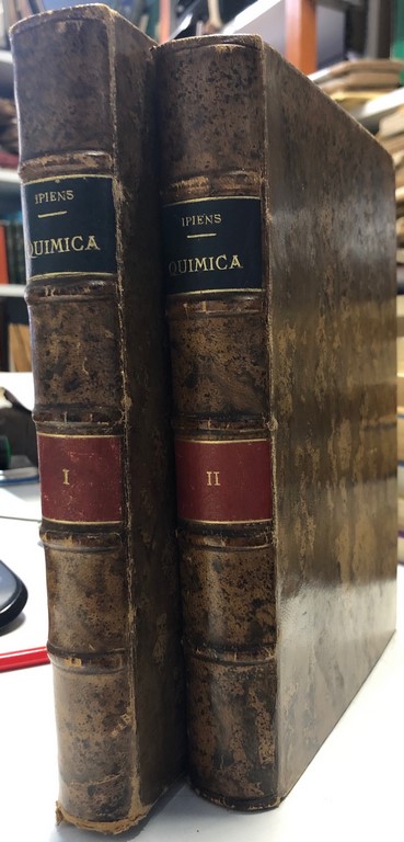 ELEMENTOS DE QUIMICA. TOMO I: QUIMICA INORGANICA. TOMO II: QUIMICA ORGANICA (2 TOMOS).