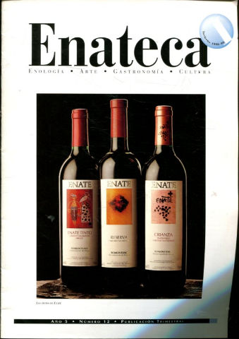 ENATECA. ENOLOGIA, ARTE, GASTRONOMIA, VINO. Nº 12.