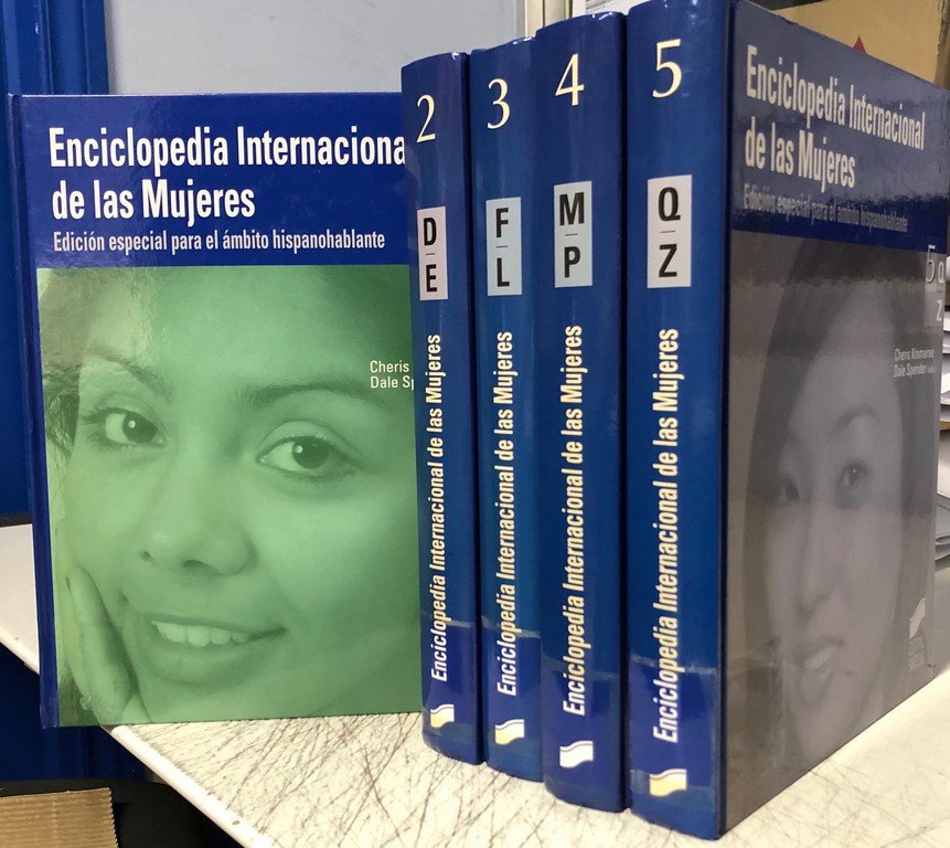 ENCICLOPEDIA INTERNACIONAL DE LAS MUJERES. EDICION ESPECIAL PARA EL AMBITO HISPANOHABLANTE.