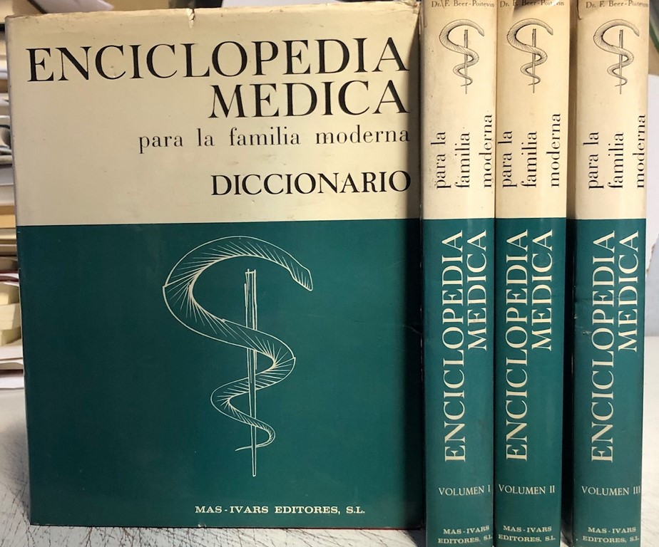 ENCICLOPEDIA MEDICA PARA LA FAMILIA  + DICCIONARIO (4 VOLUMENES).