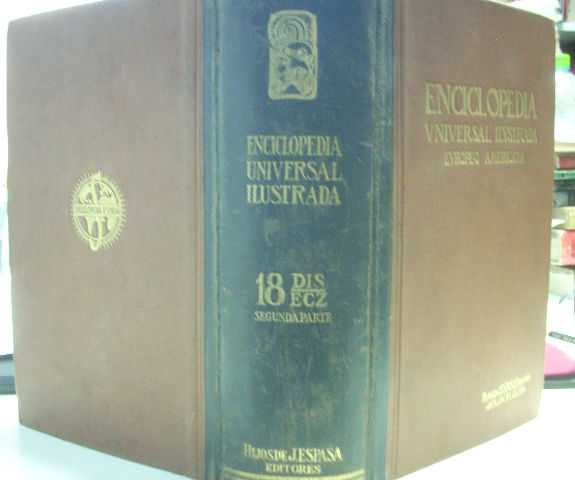 ENCICLOPEDIA UNIVERSAL ILUSTRADA EUROPEO AMERICANA.